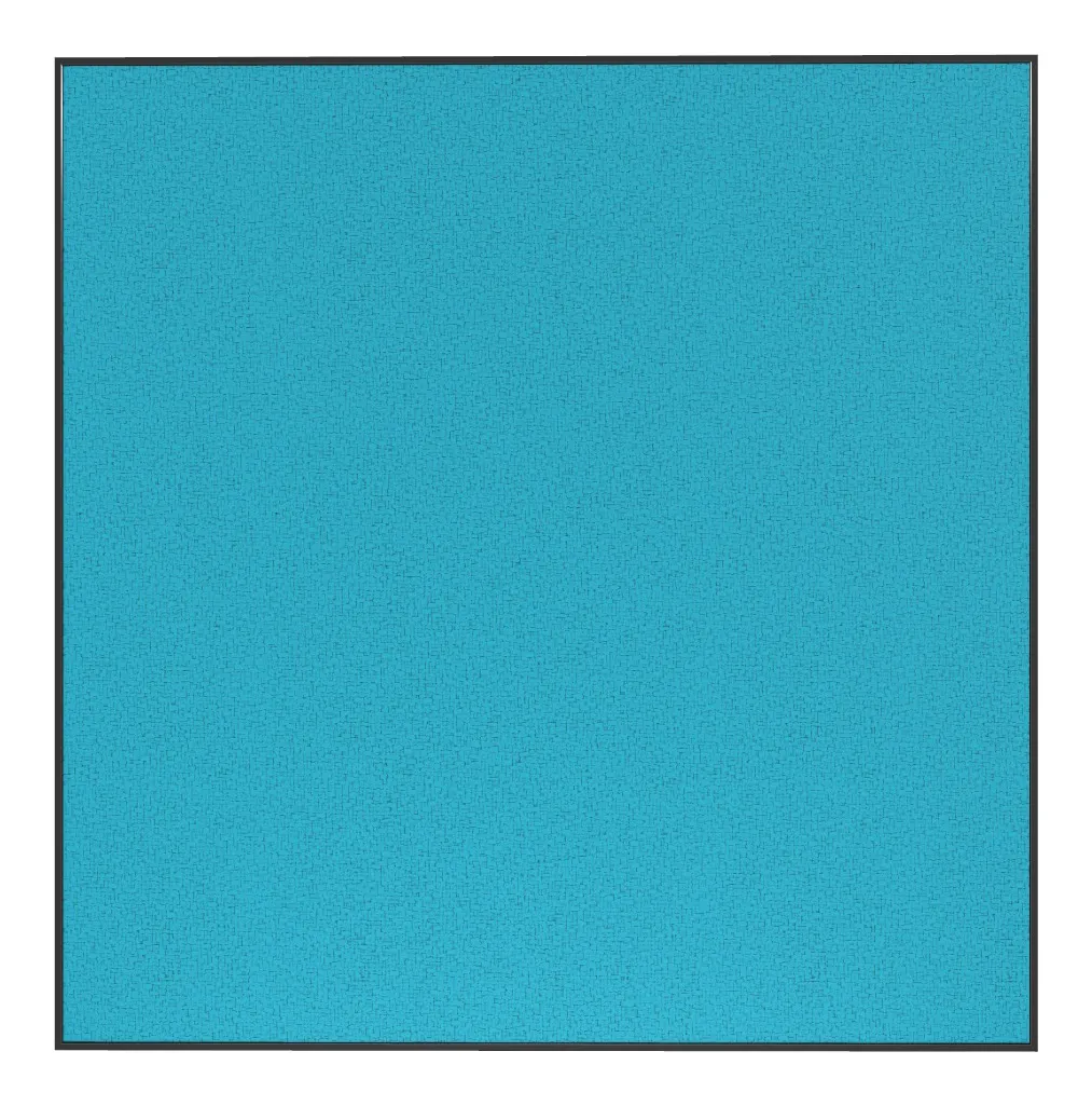 Fabric Bulletin Board with Black Frame - 48