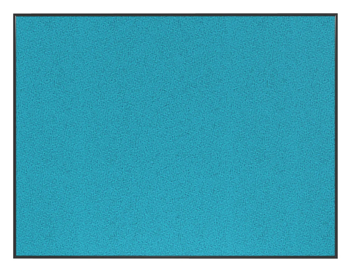 Fabric Bulletin Board with Black Frame - 60