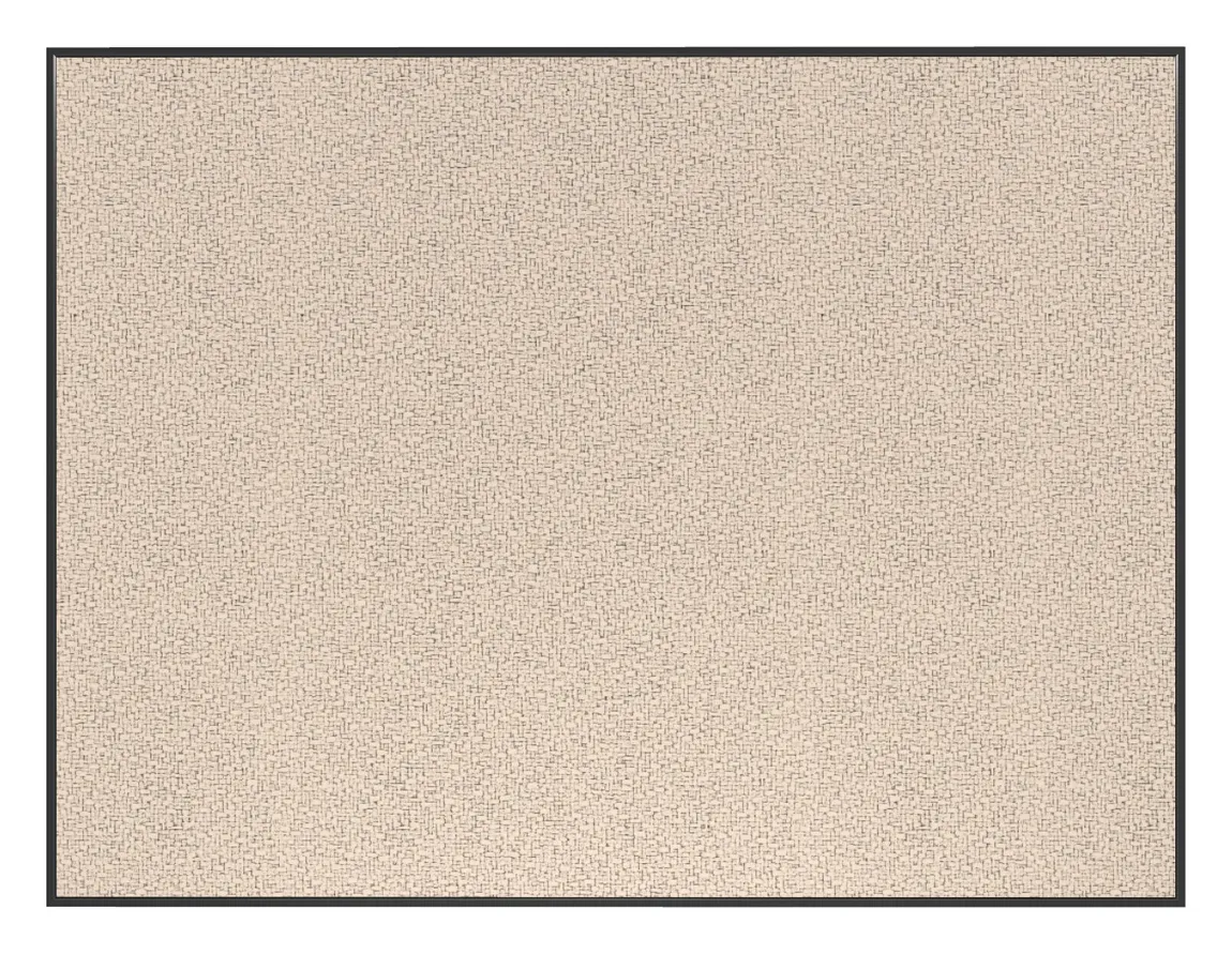 Fabric Bulletin Board with Black Frame - 60