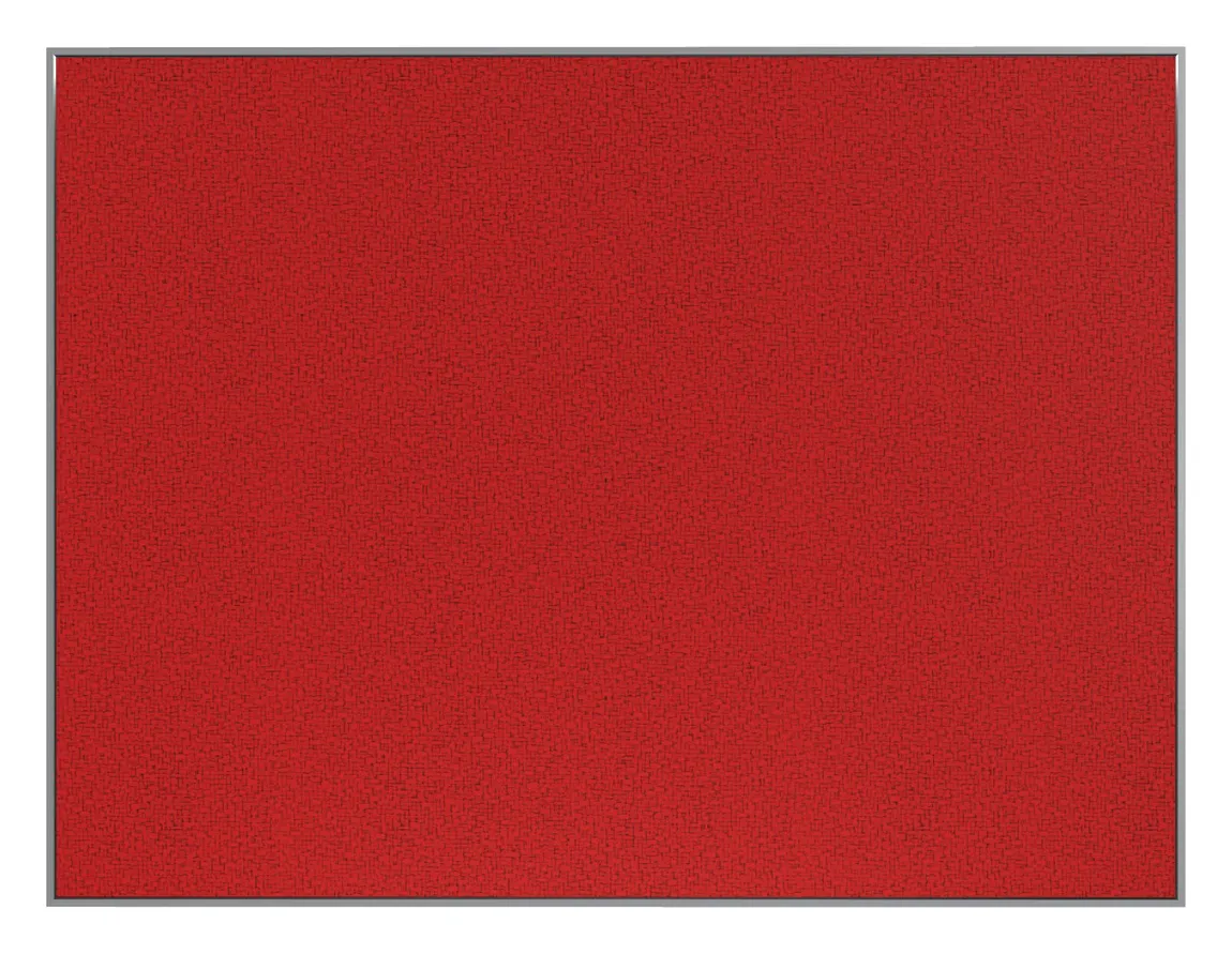Fabric Bulletin Board with Silver Frame - 60