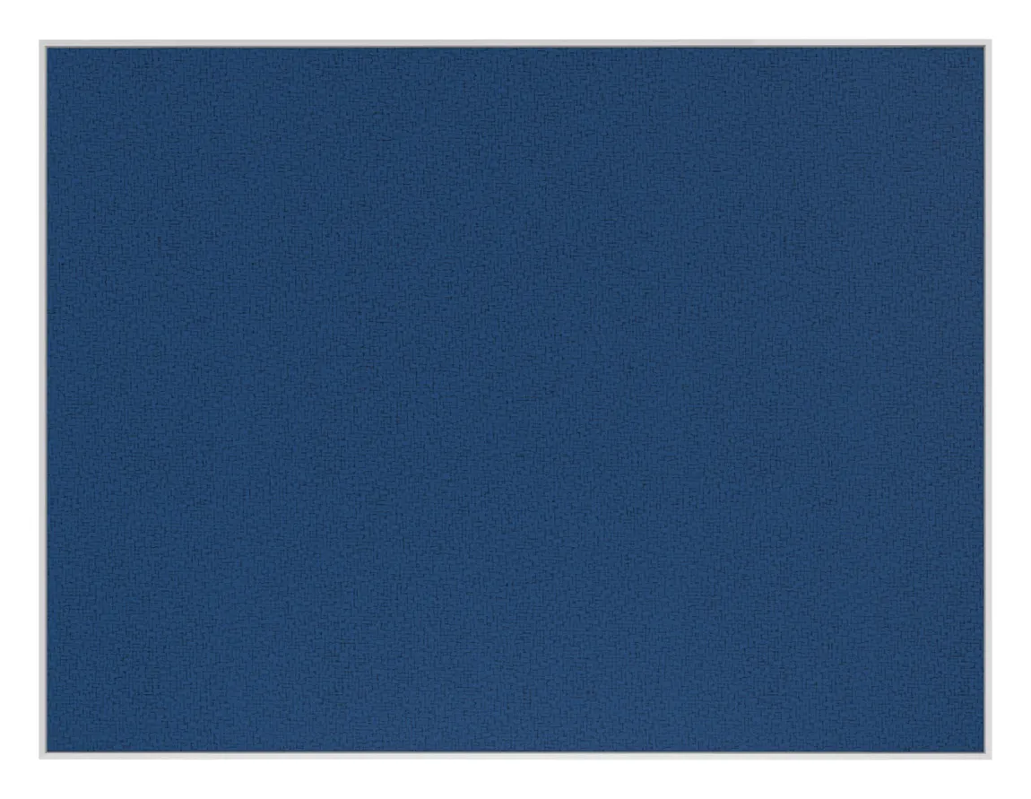 Fabric Bulletin Board with White Frame - 60