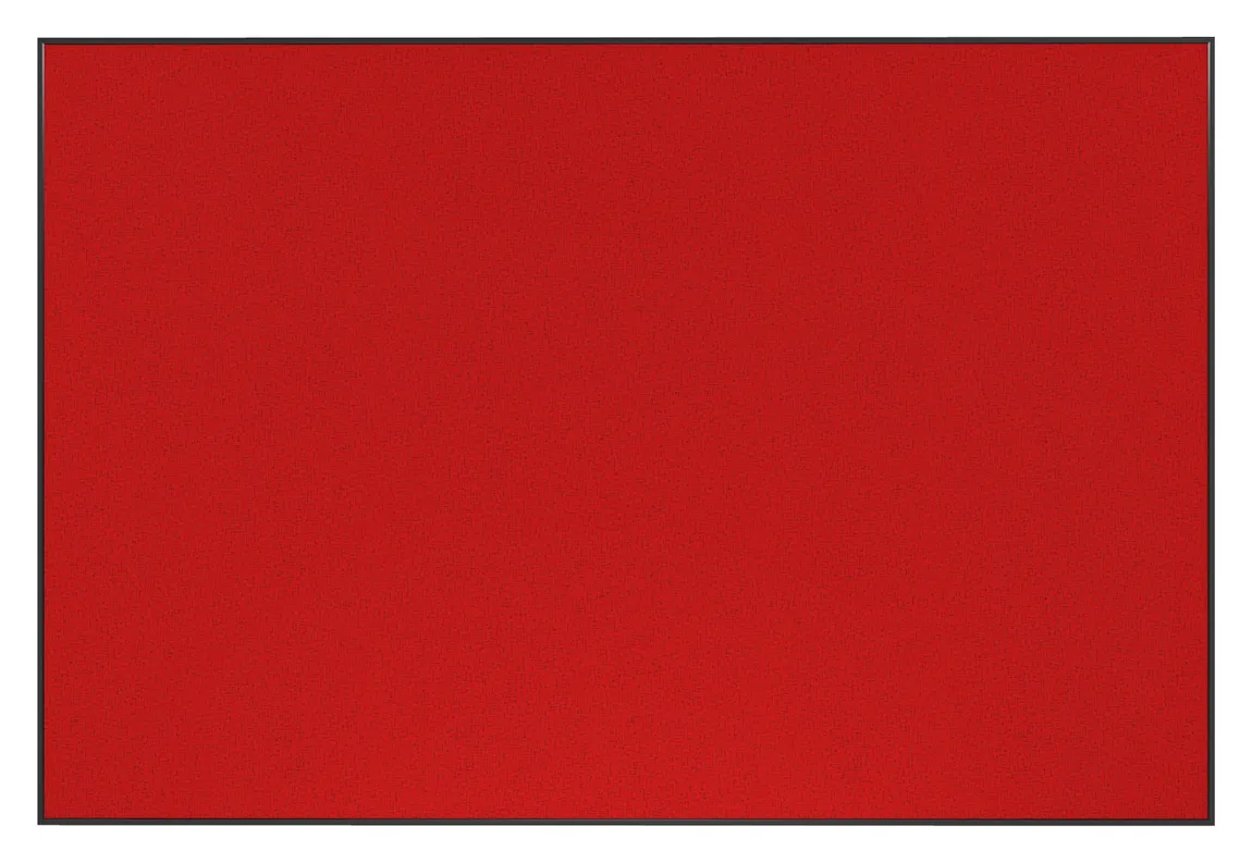 Fabric Bulletin Board with Black Frame - 72