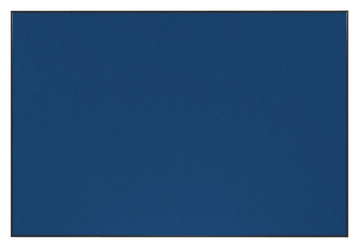 Fabric Bulletin Board with Black Frame - 72