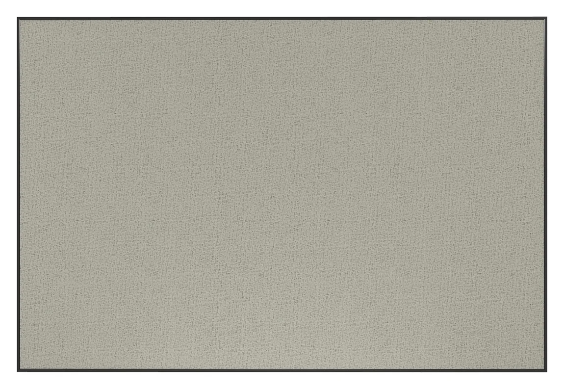 Fabric Bulletin Board with Black Frame - 72