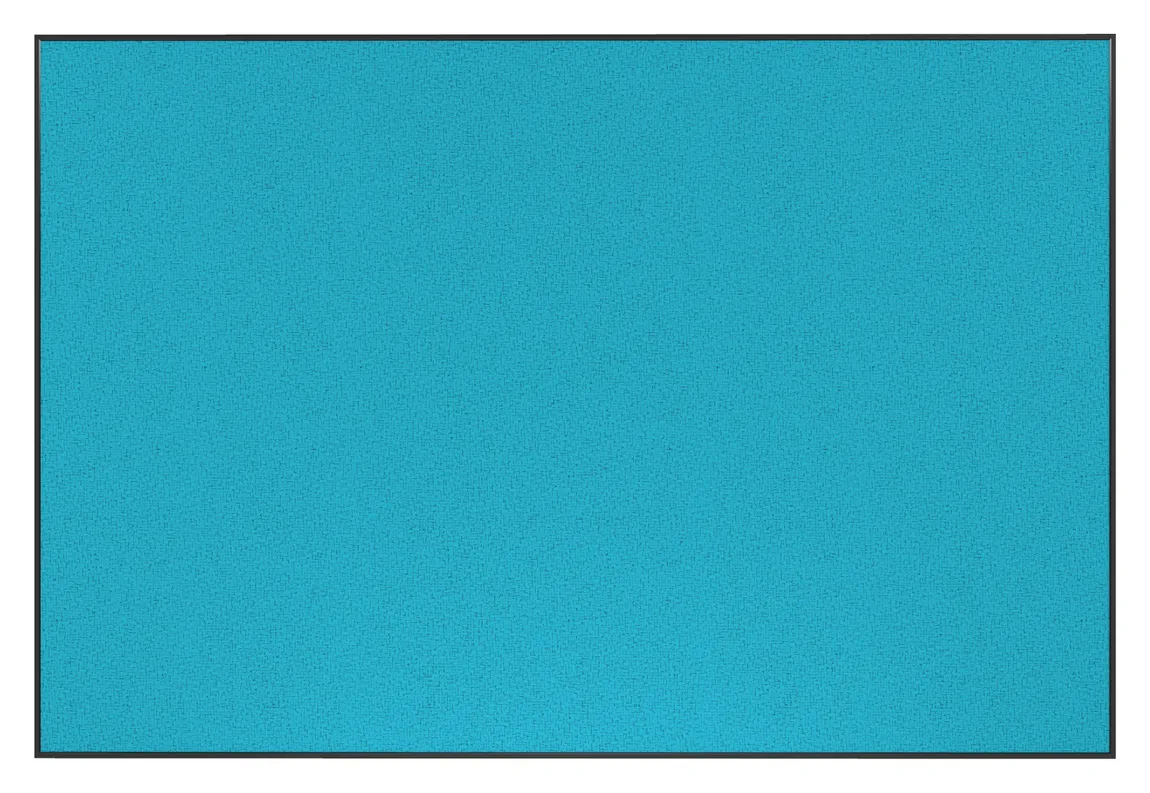 Fabric Bulletin Board with Black Frame - 72