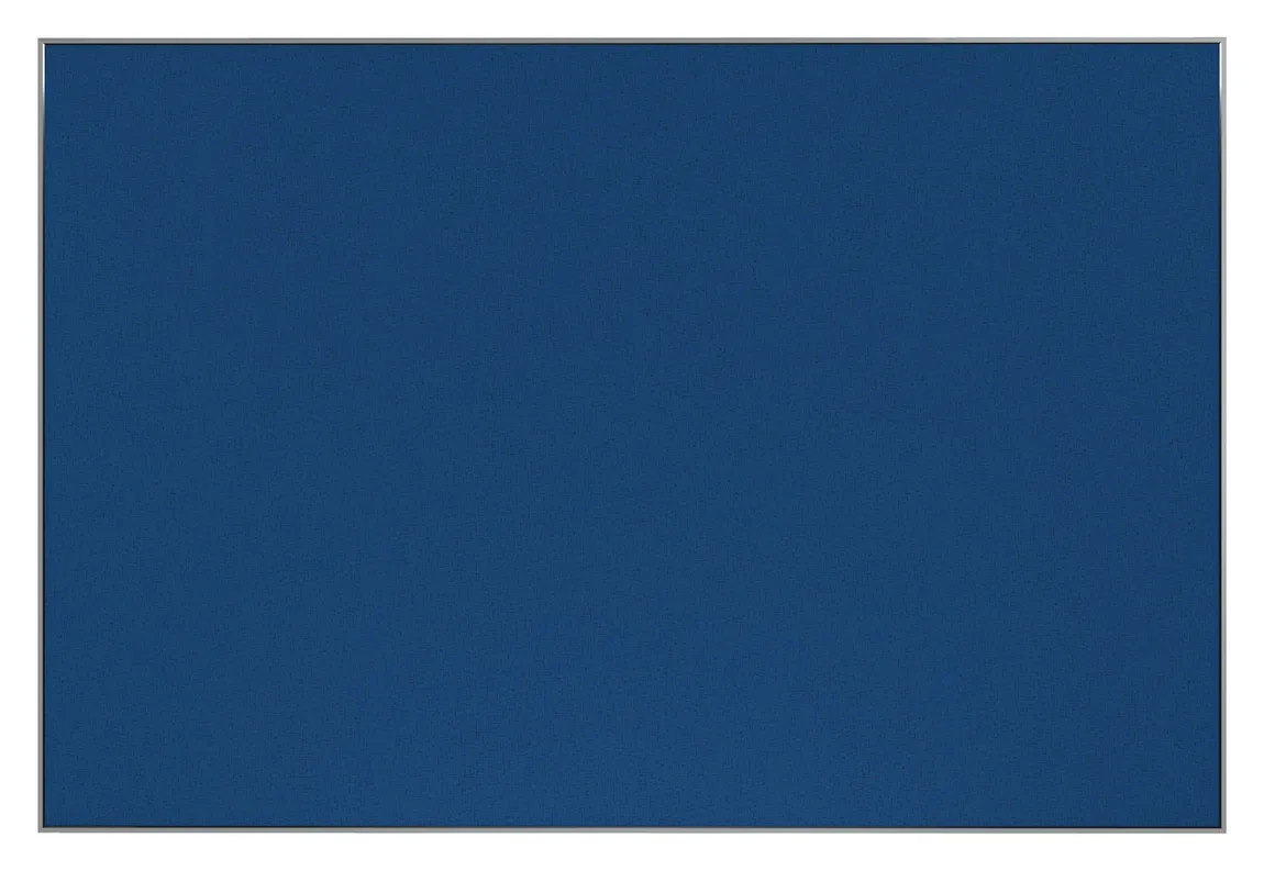 Fabric Bulletin Board with Silver Frame - 72
