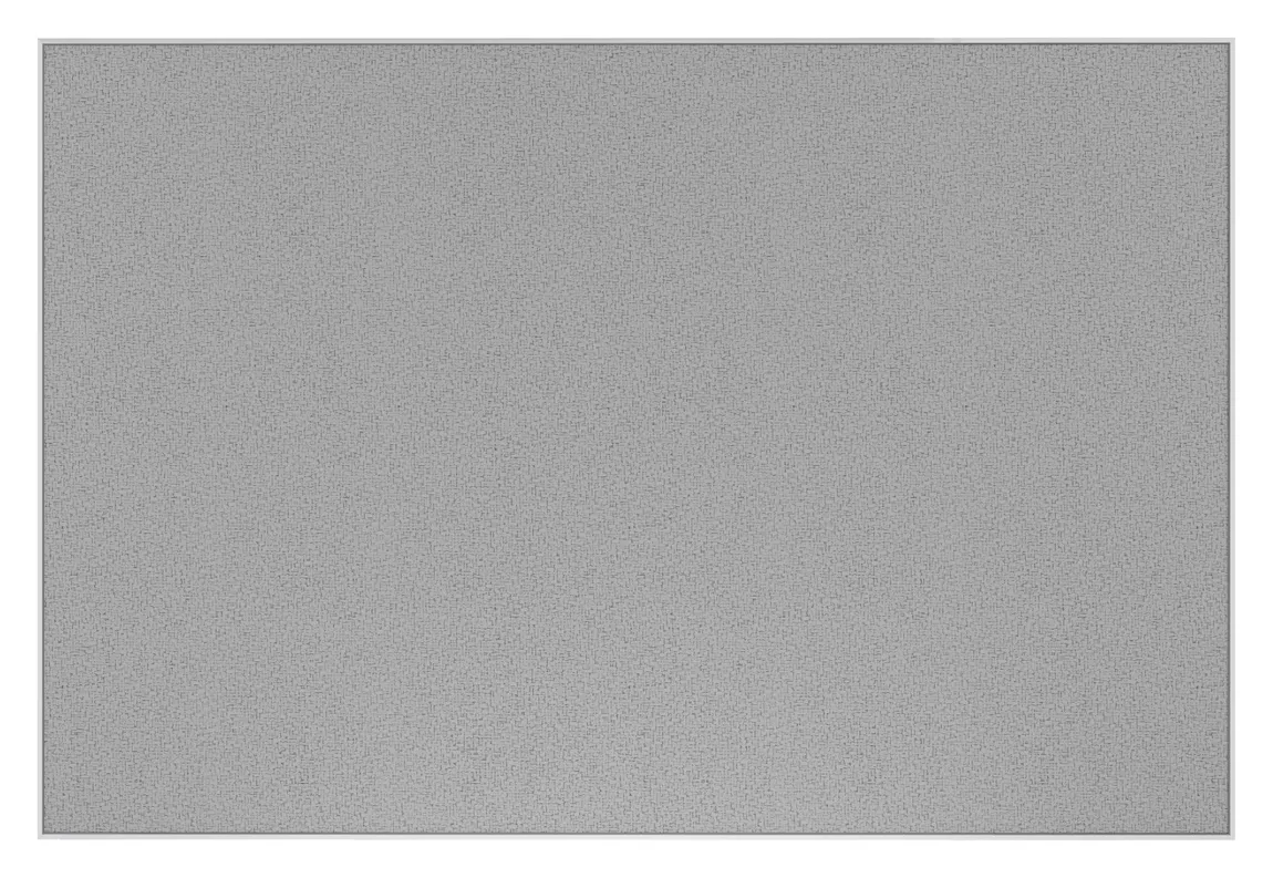 Fabric Bulletin Board with White Frame - 72