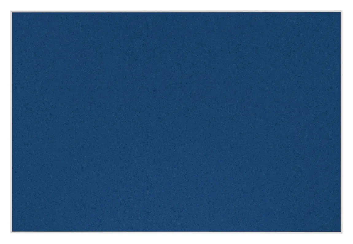 Fabric Bulletin Board with White Frame - 72