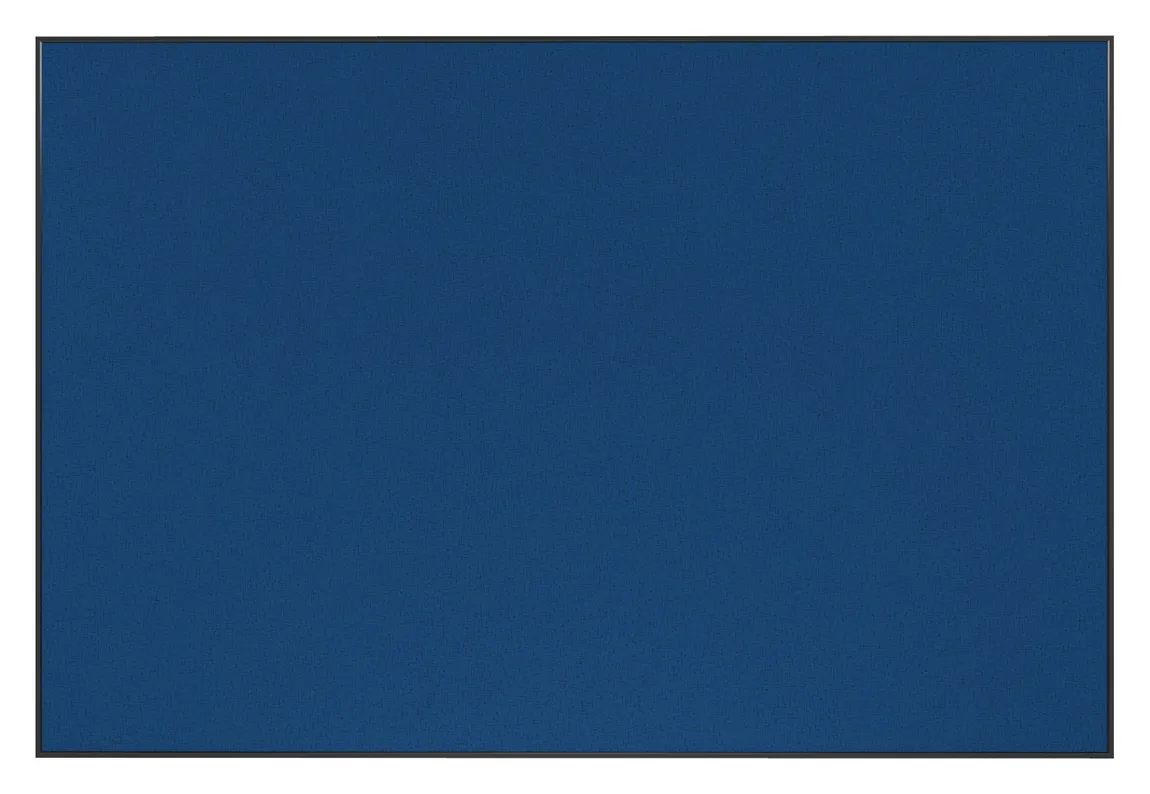 Fabric Bulletin Board with Black Frame - 96