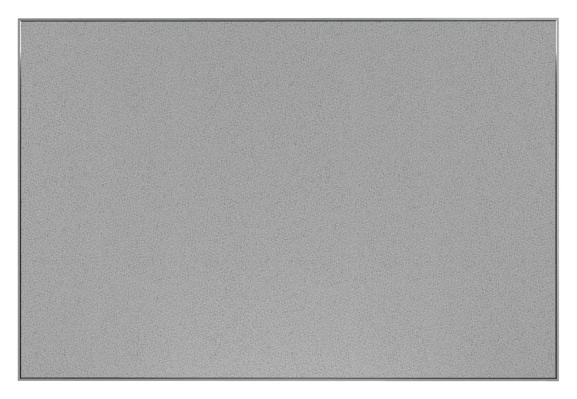 Fabric Bulletin Board with Silver Frame - 96