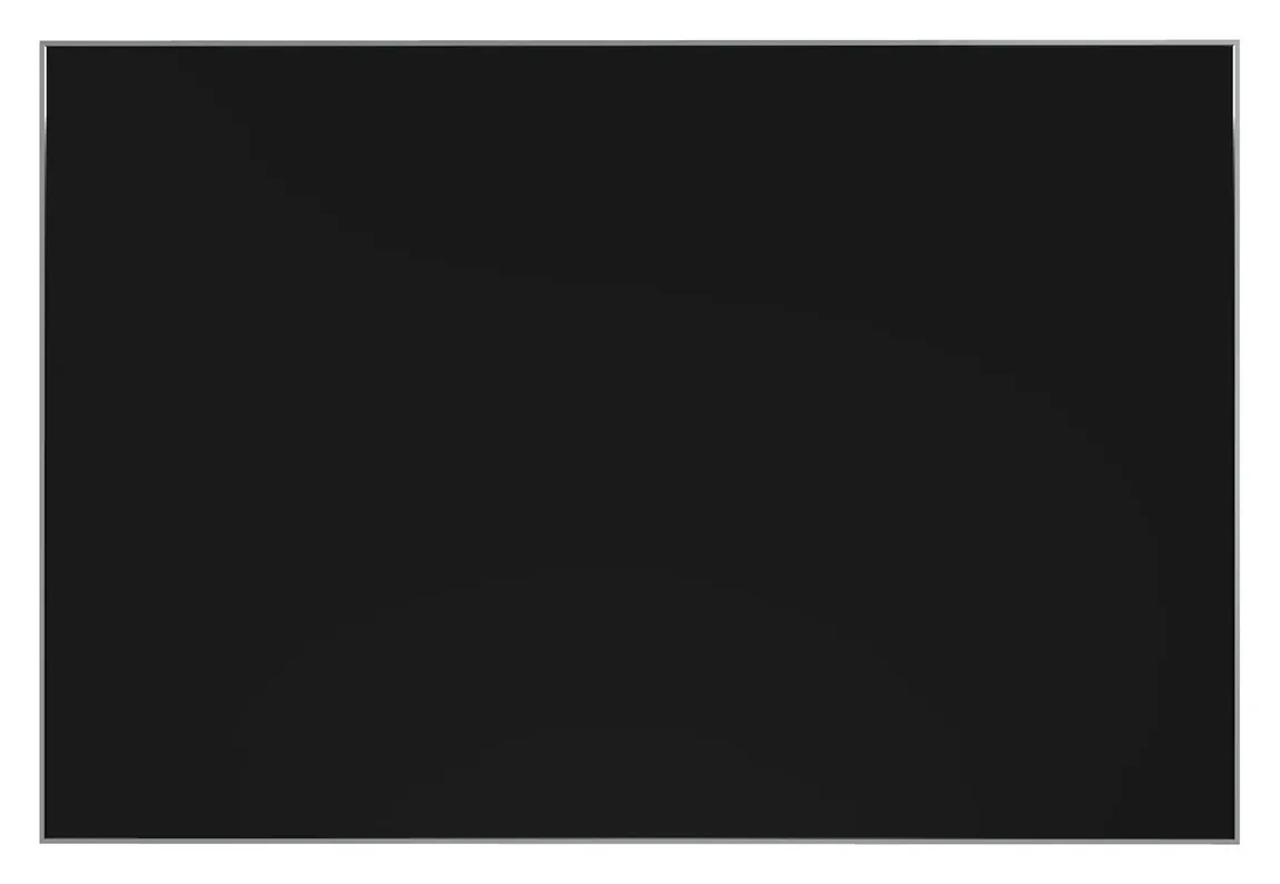 Fabric Bulletin Board with Silver Frame - 96