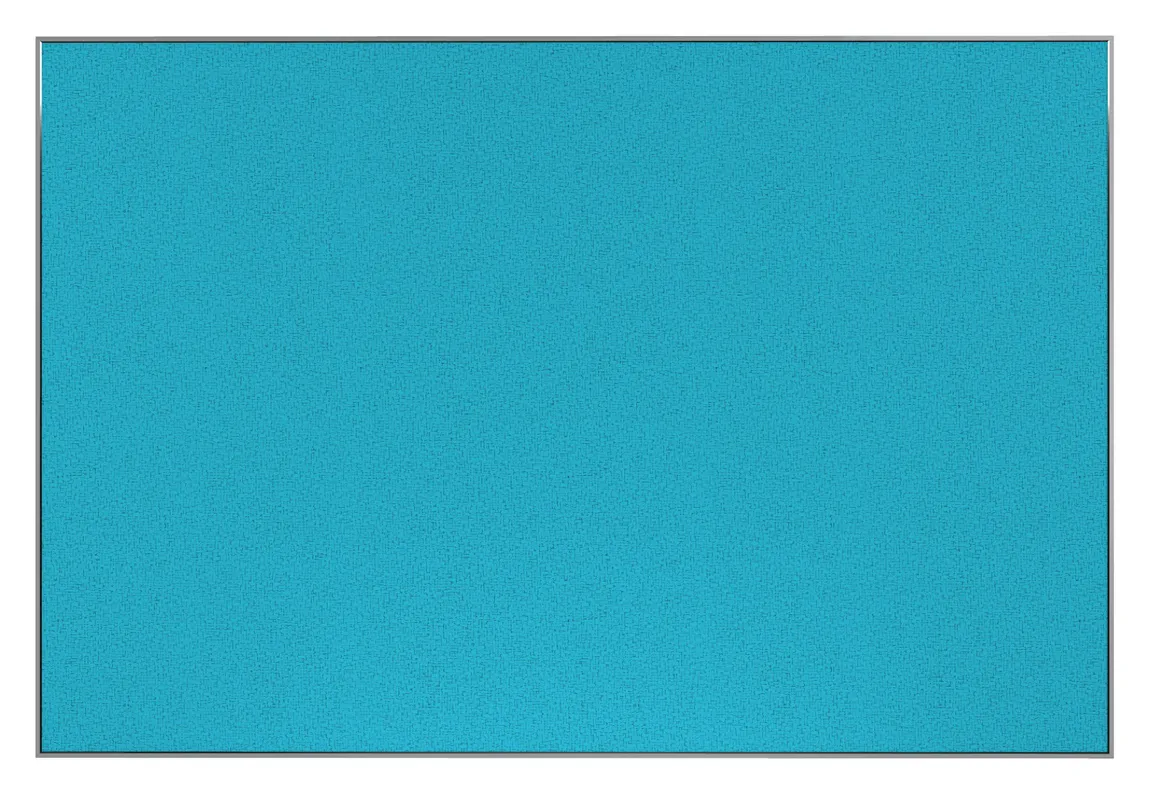 Fabric Bulletin Board with Silver Frame - 96