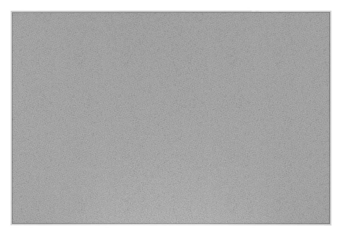 Fabric Bulletin Board with White Frame - 96