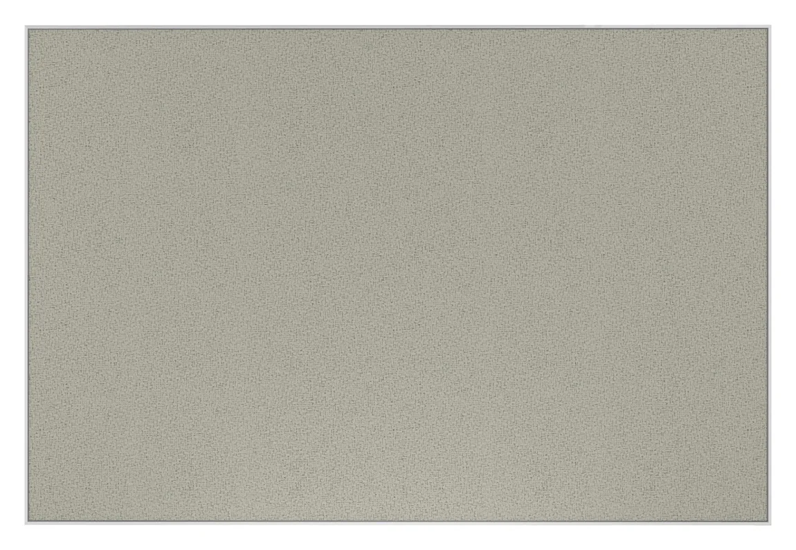 Fabric Bulletin Board with White Frame - 96