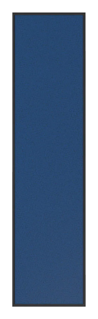 Fabric Bulletin Board with Black Frame - 12