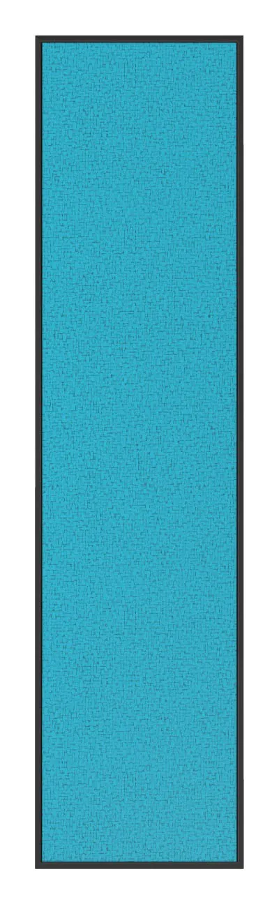 Fabric Bulletin Board with Black Frame - 12