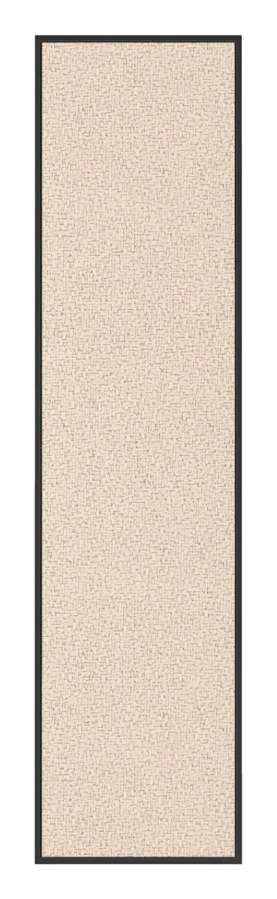 Fabric Bulletin Board with Black Frame - 12