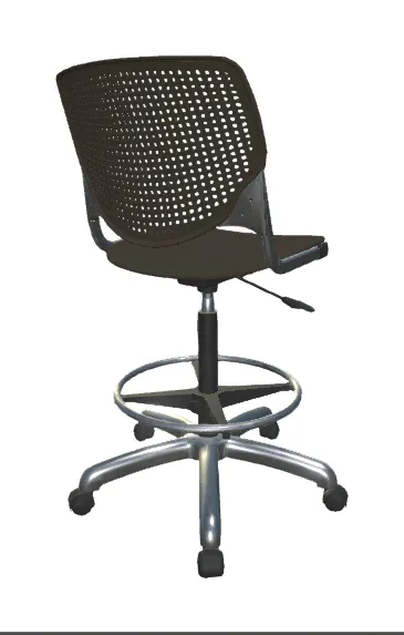 small drafting stool with wheels 11