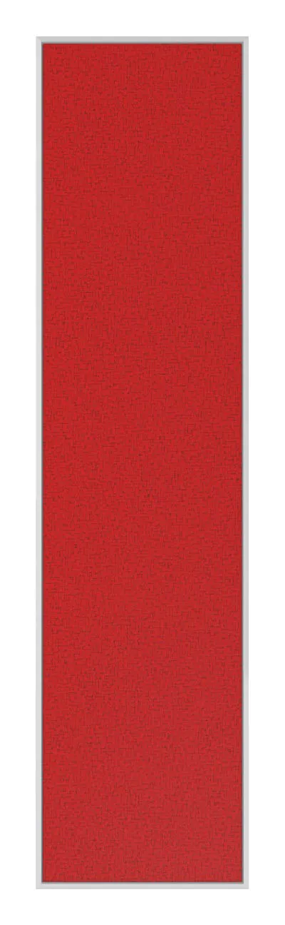 Fabric Bulletin Board with White Frame - 12