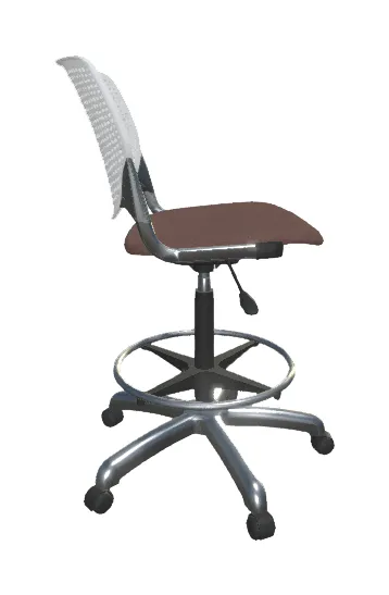 Drafting Stool with Wheels
