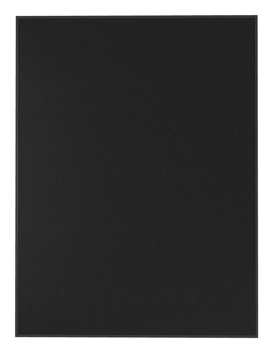 Fabric Bulletin Board with Black Frame - 24