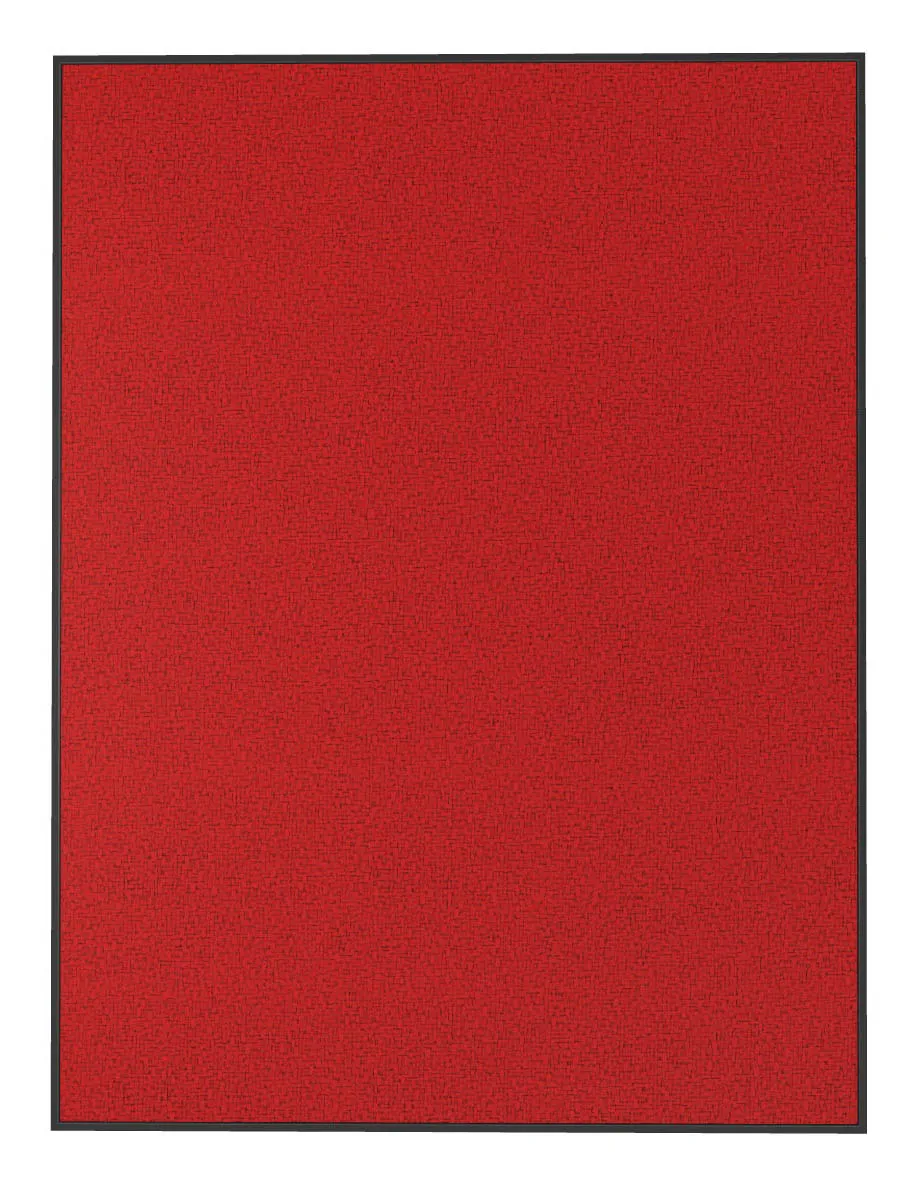 Fabric Bulletin Board with Black Frame - 24