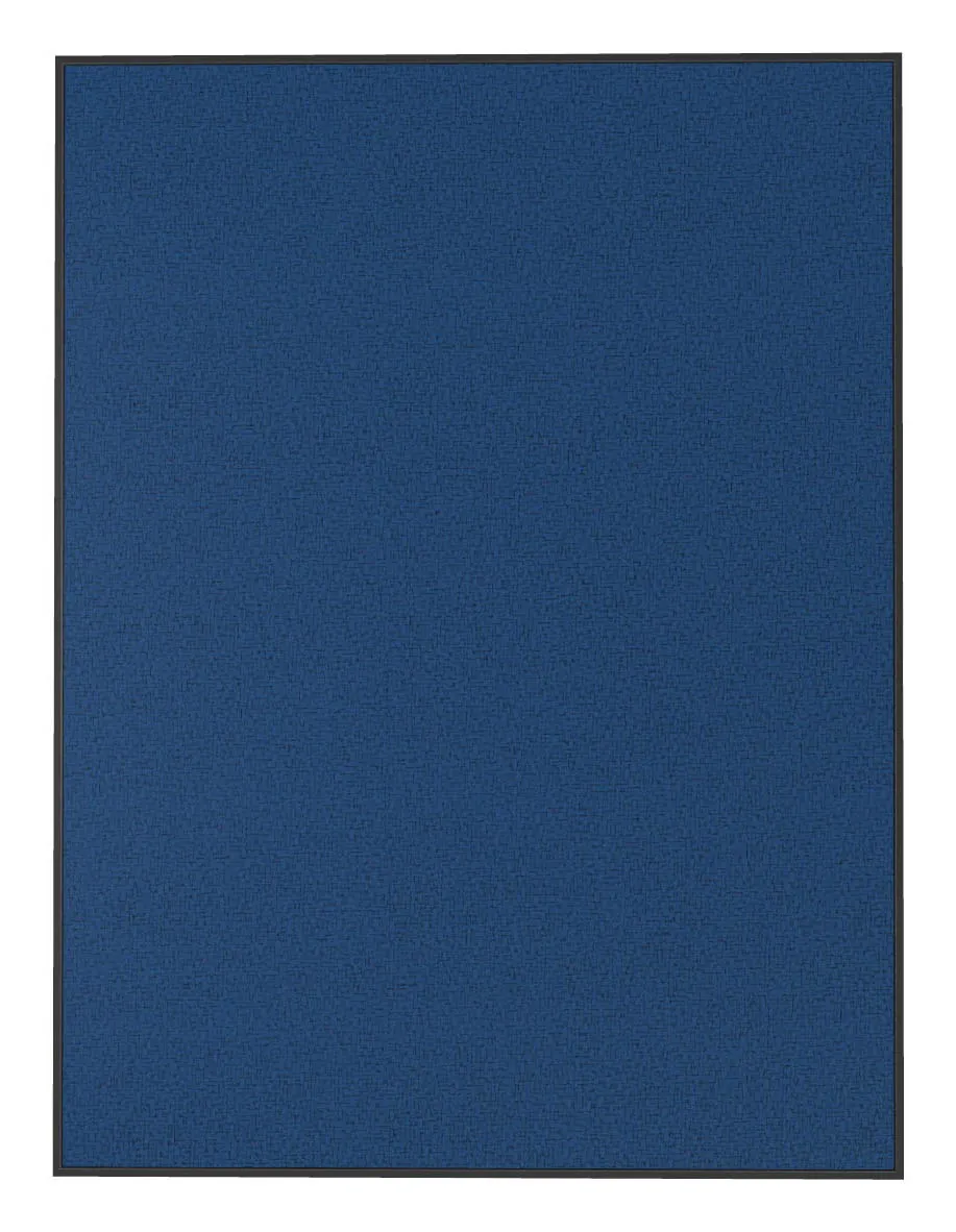 Fabric Bulletin Board with Black Frame - 24