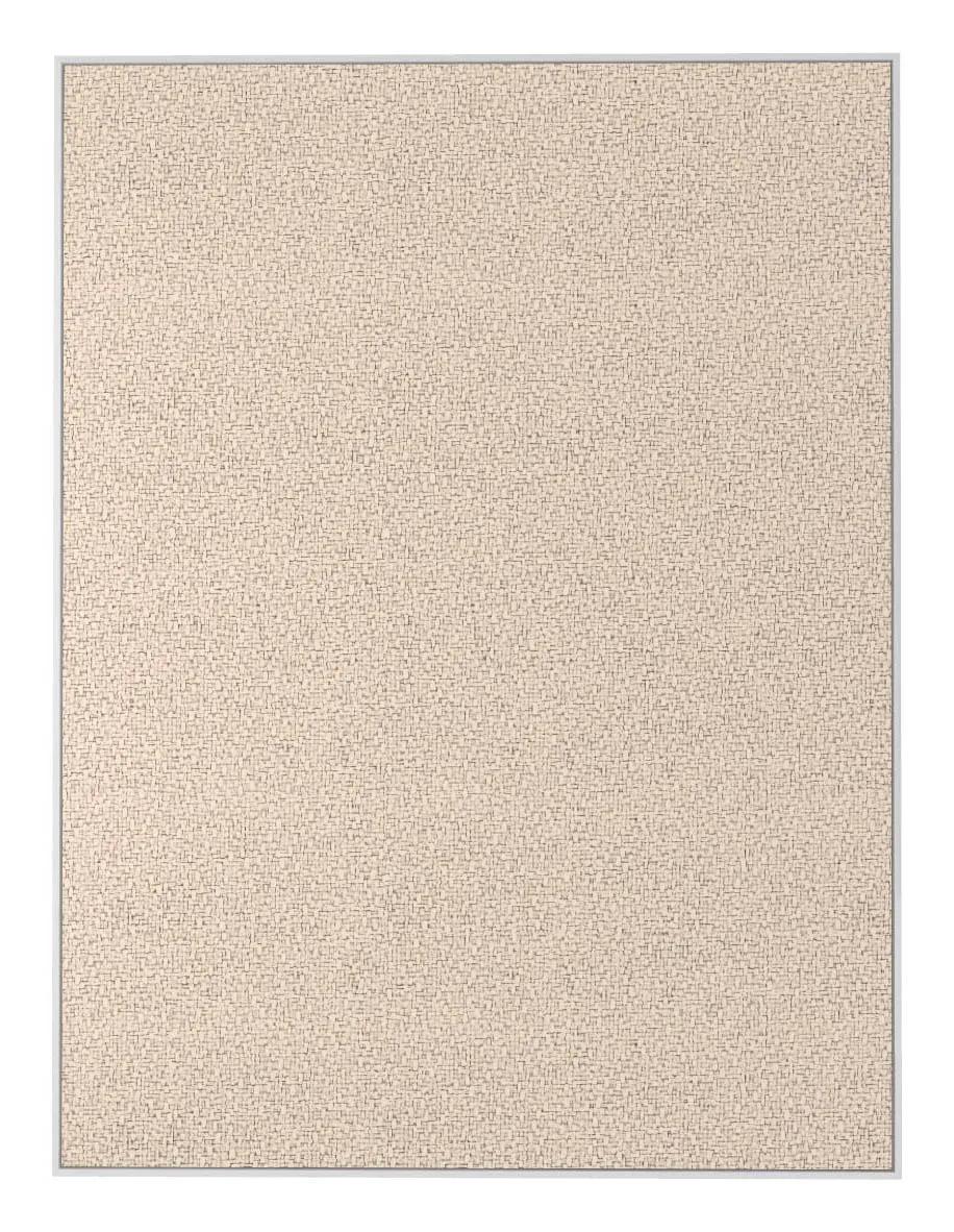 Fabric Bulletin Board with White Frame - 24