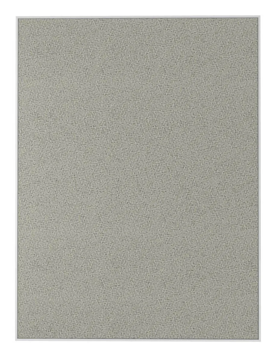 Fabric Bulletin Board with White Frame - 24