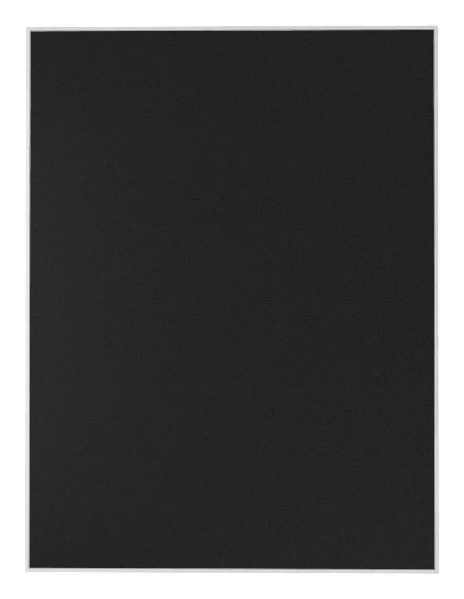 Fabric Bulletin Board with White Frame - 24