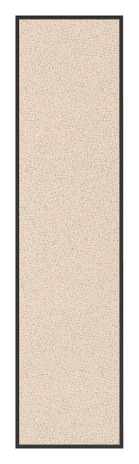 Fabric Bulletin Board with Black Frame - 12