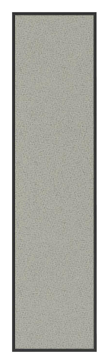 Fabric Bulletin Board with Black Frame - 12