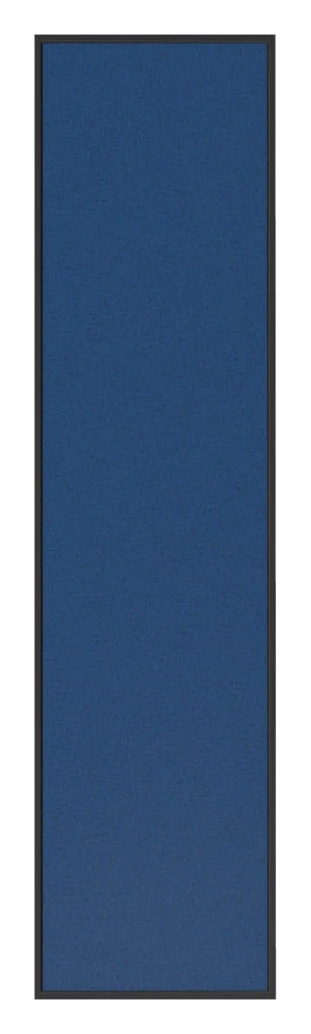 Fabric Bulletin Board with Black Frame - 12