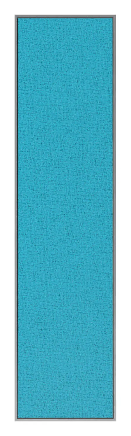 Fabric Bulletin Board with Silver Frame - 12