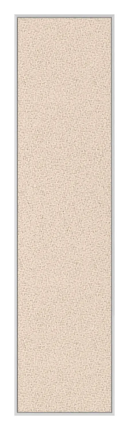 Fabric Bulletin Board with White Frame - 12