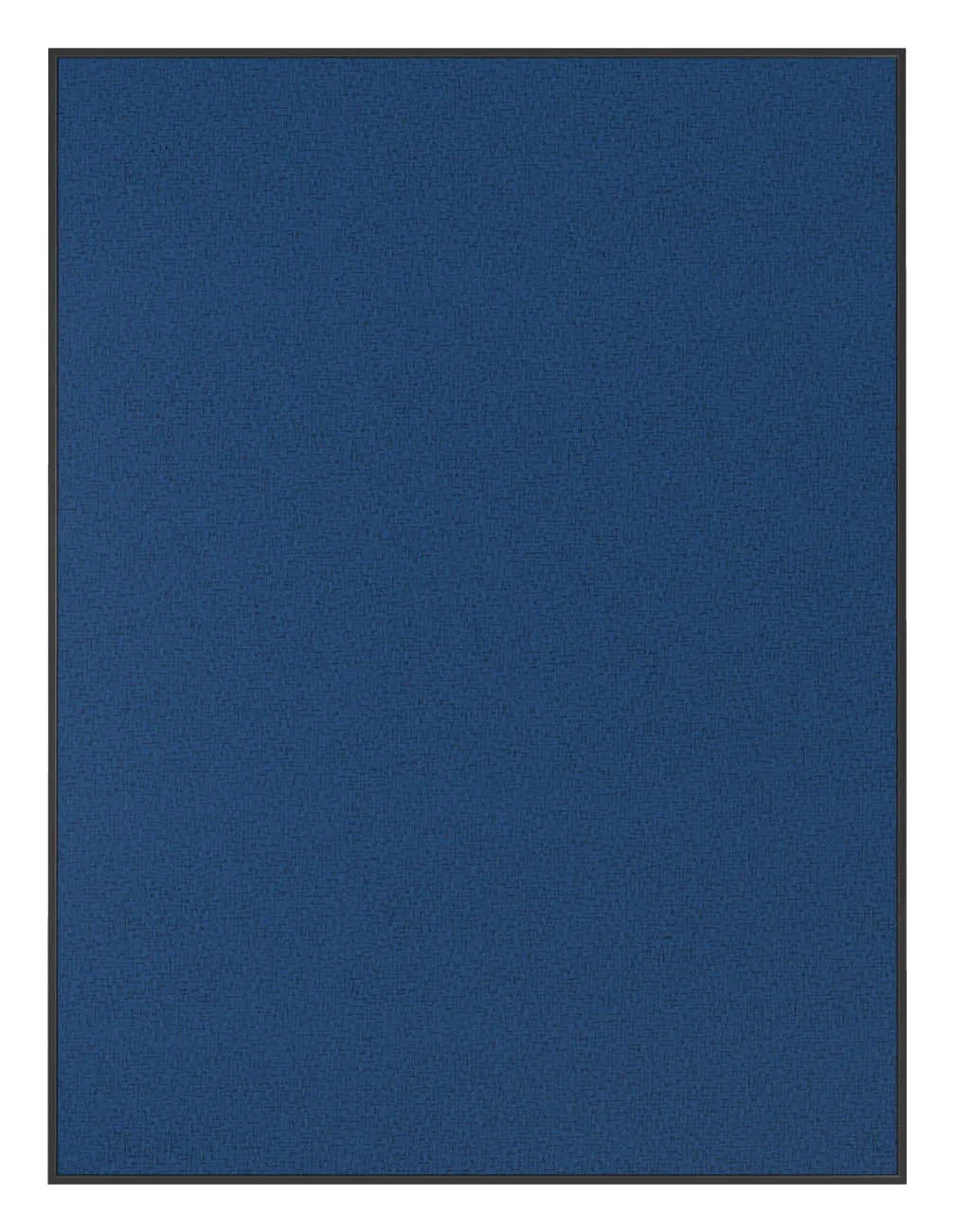 Fabric Bulletin Board with Black Frame - 36