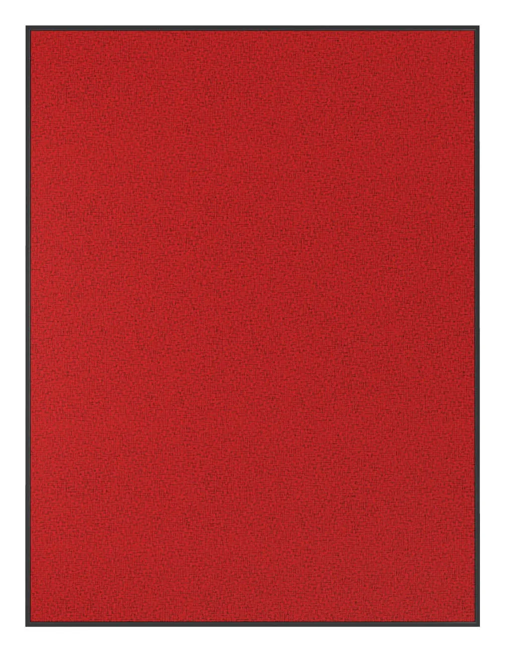 Fabric Bulletin Board with Black Frame - 36