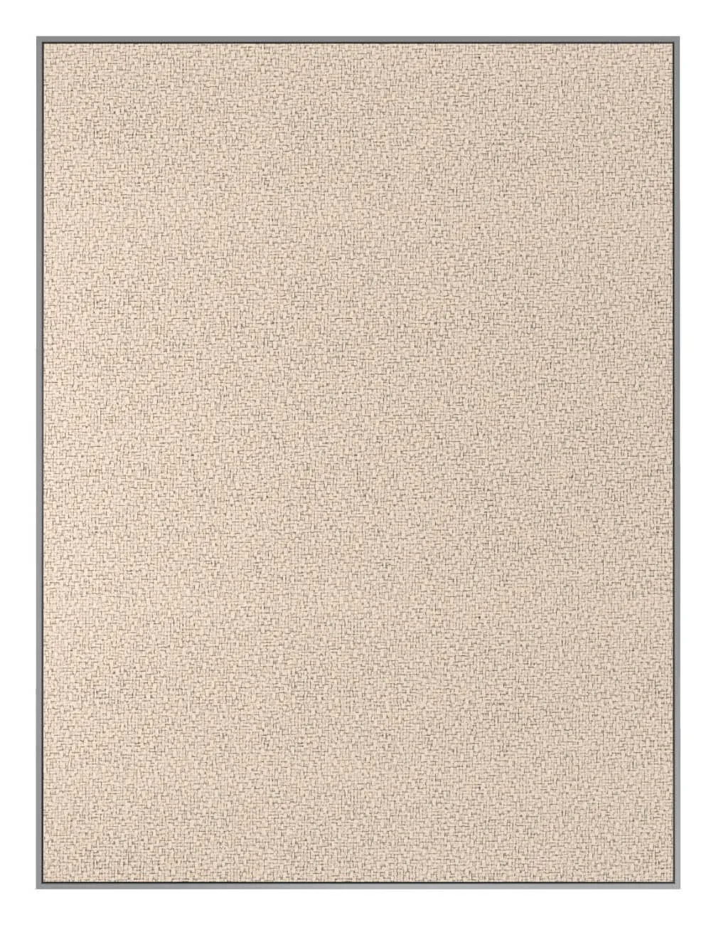 Fabric Bulletin Board with Silver Frame - 36