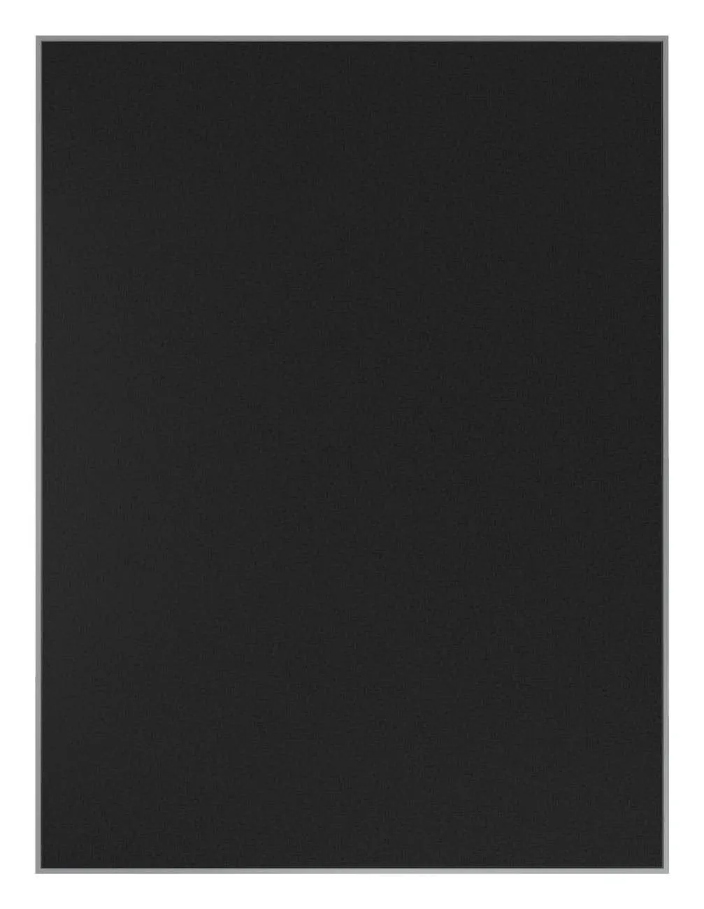 Fabric Bulletin Board with Silver Frame - 36