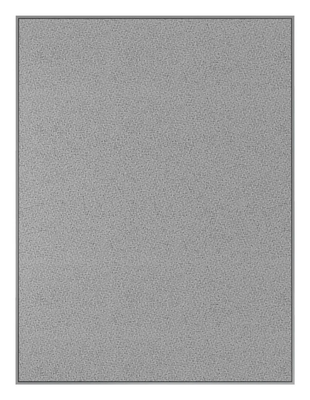 Fabric Bulletin Board with Silver Frame - 36