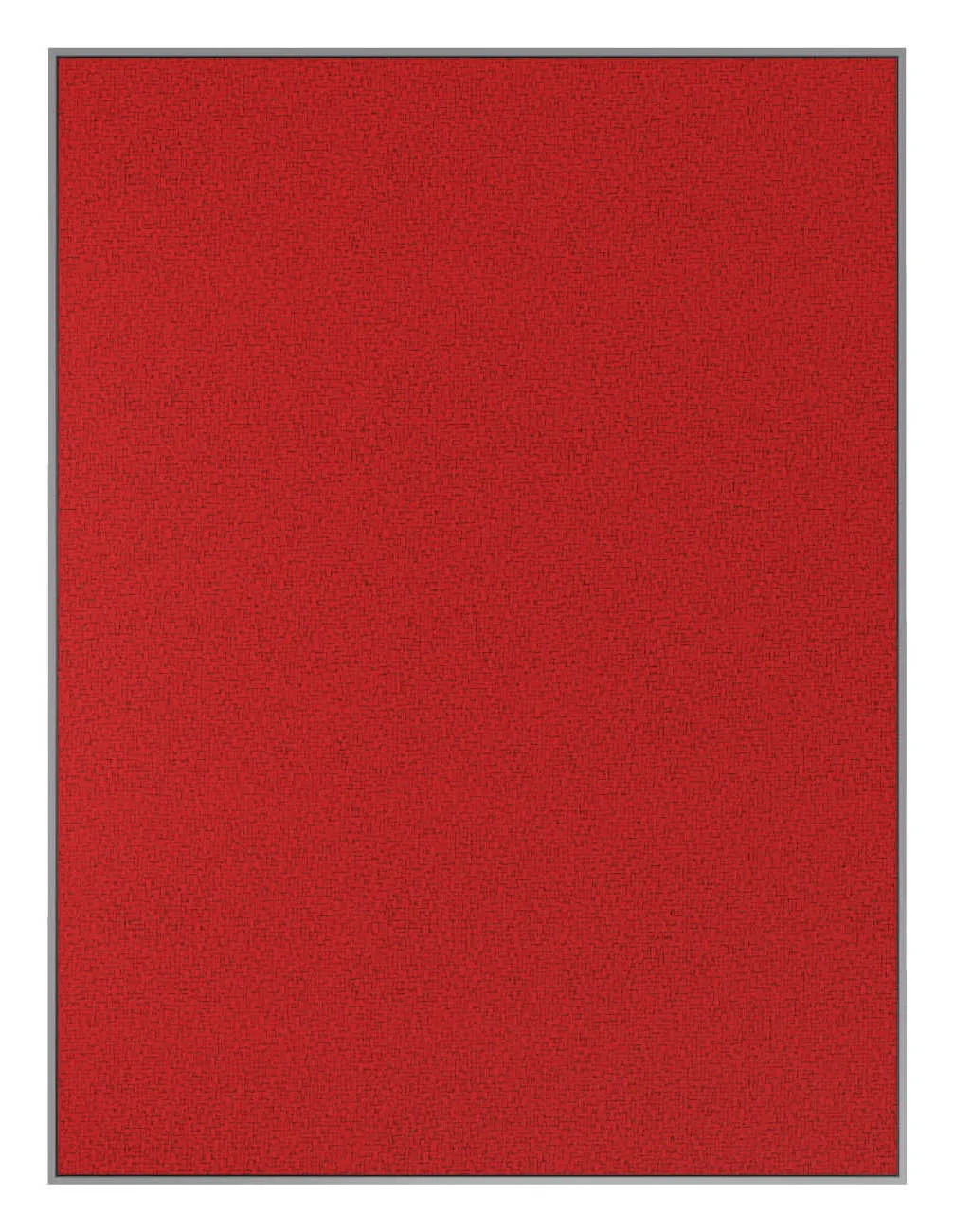 Fabric Bulletin Board with Silver Frame - 36