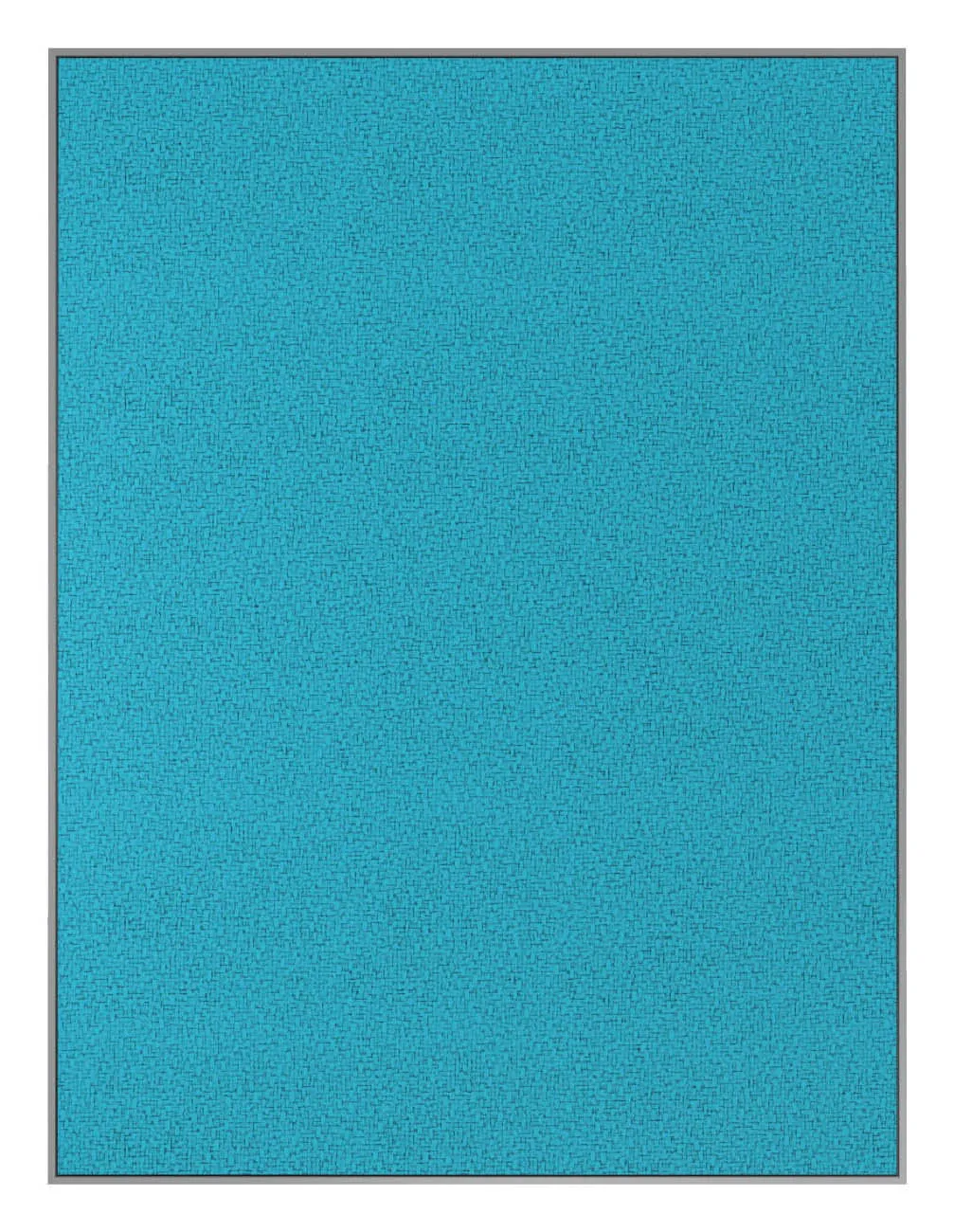 Fabric Bulletin Board with Silver Frame - 36