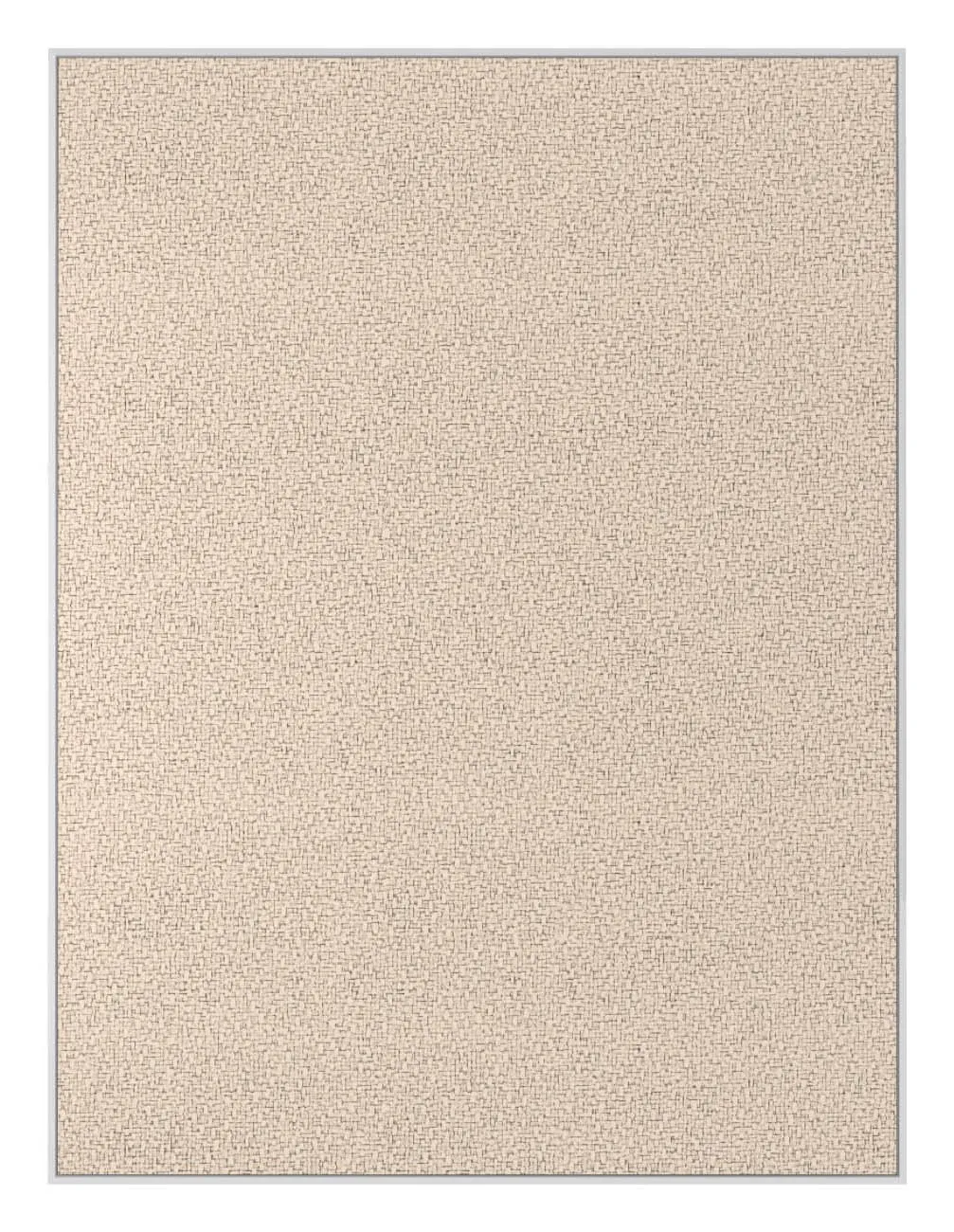 Fabric Bulletin Board with White Frame - 36