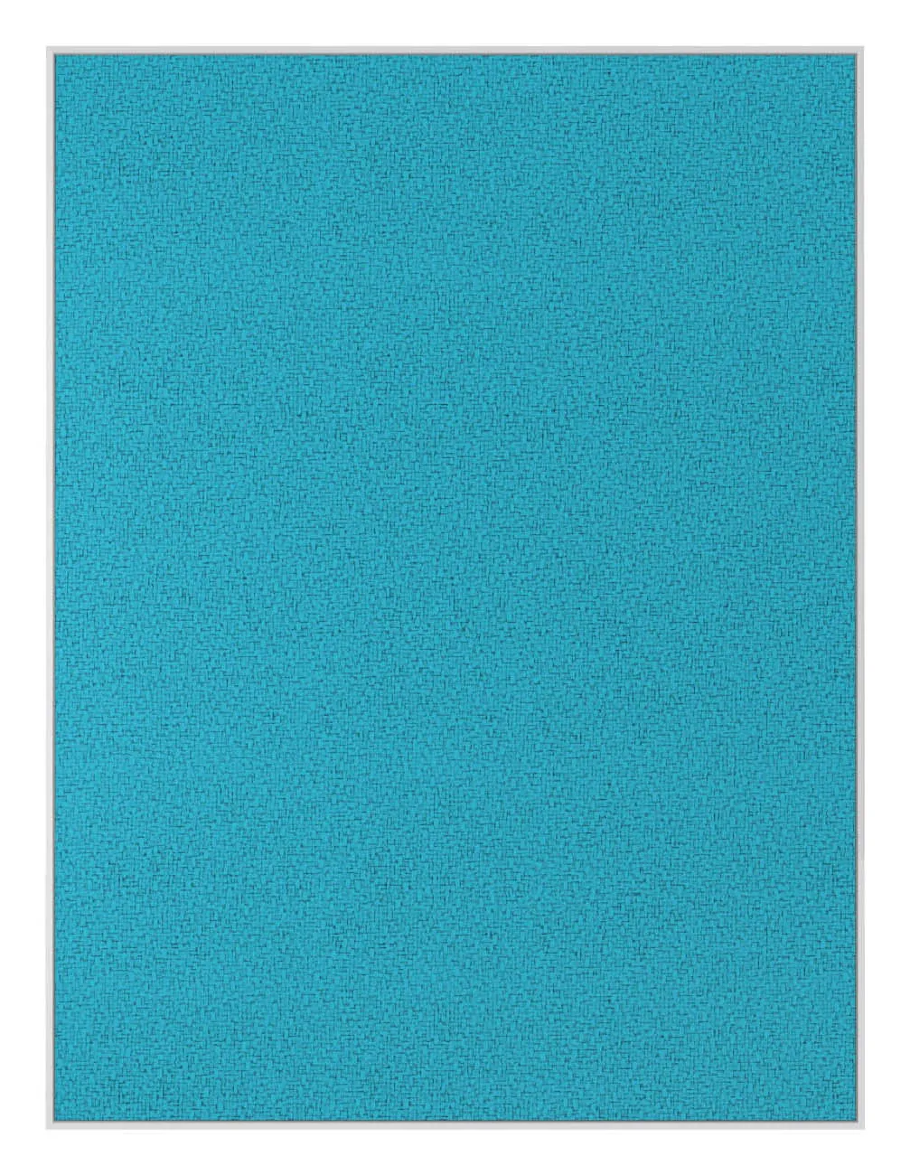 Fabric Bulletin Board with White Frame - 36