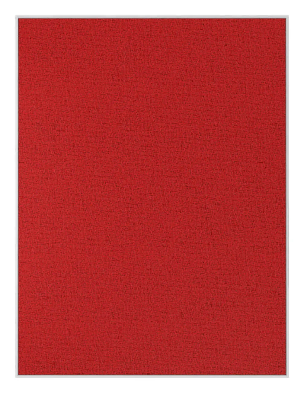 Fabric Bulletin Board with White Frame - 36