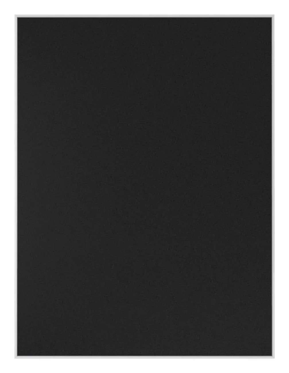 Fabric Bulletin Board with White Frame - 36