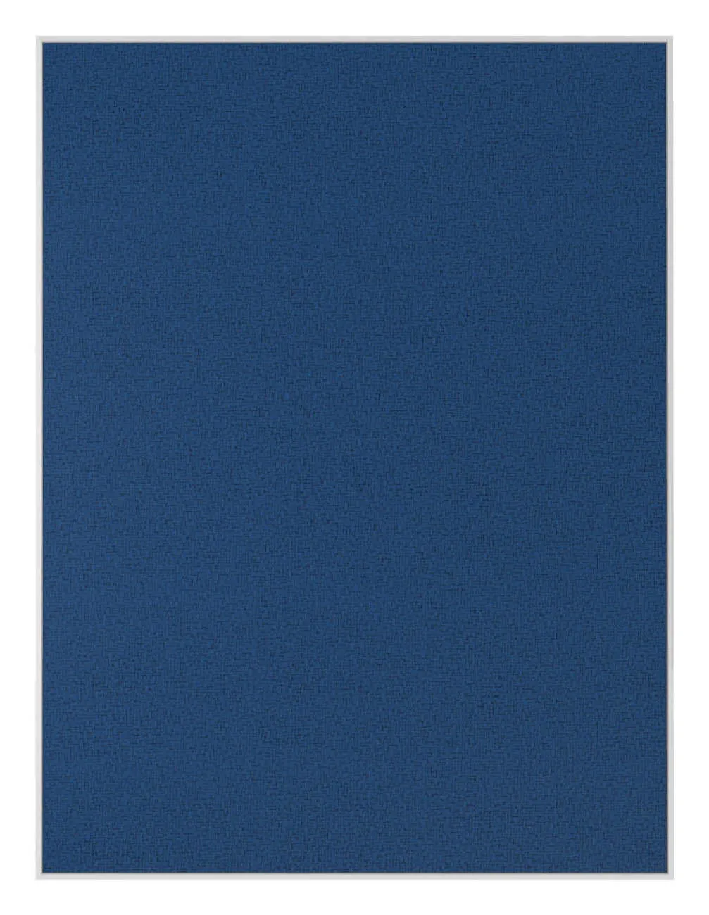 Fabric Bulletin Board with White Frame - 36