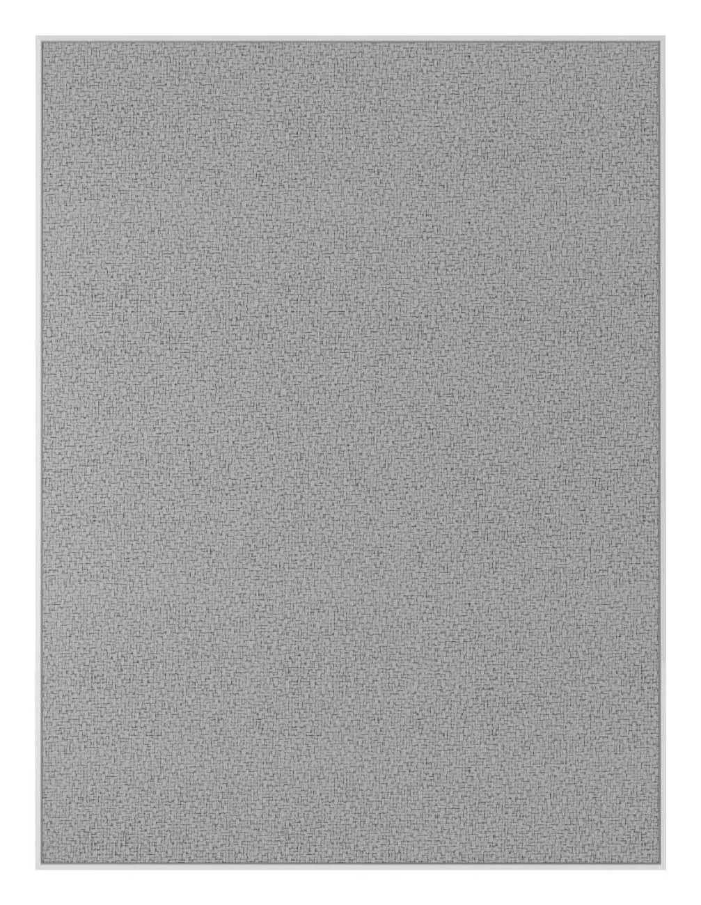 Fabric Bulletin Board with White Frame - 36