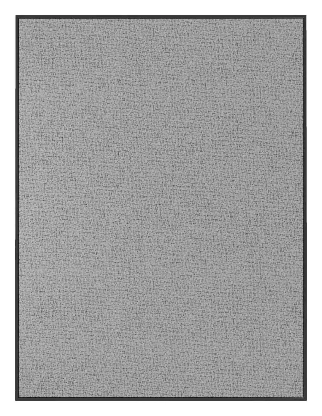 Fabric Bulletin Board with Black Frame - 36