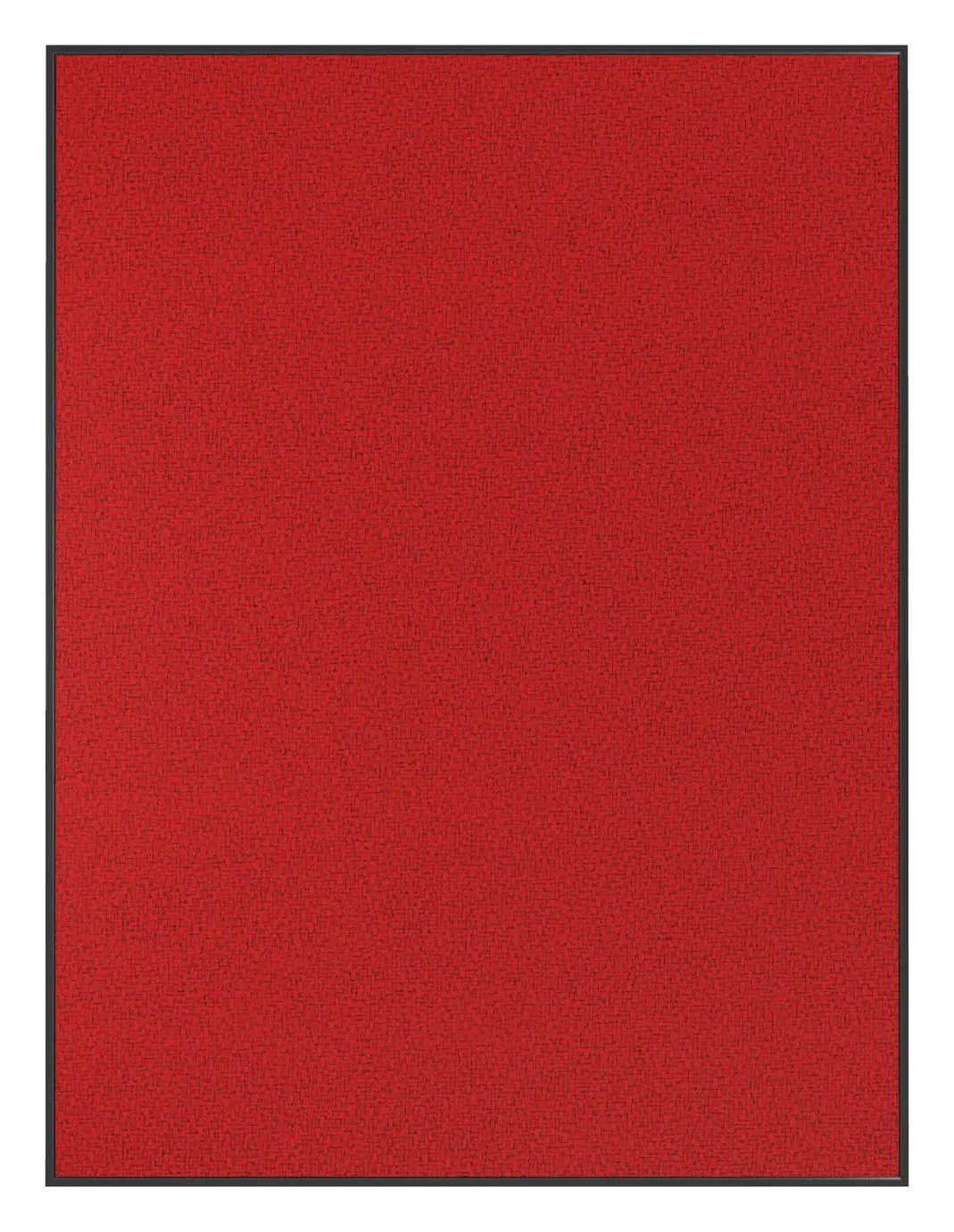 Fabric Bulletin Board with Black Frame - 36